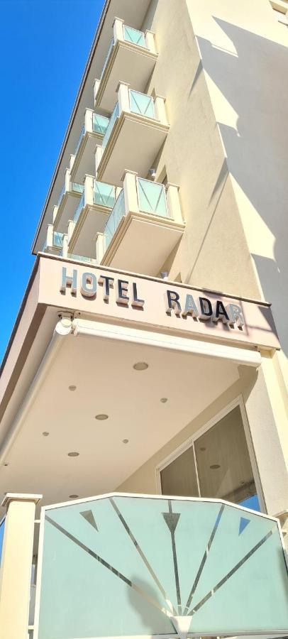 Hotel Radar Rimini Exteriör bild